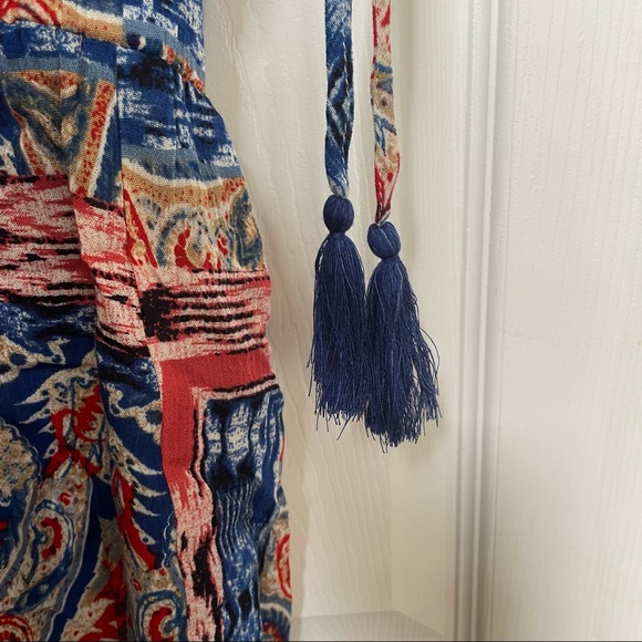 Willy Jays Women's V-neck Multiprint Romper Size Small - Picture 5 of 11